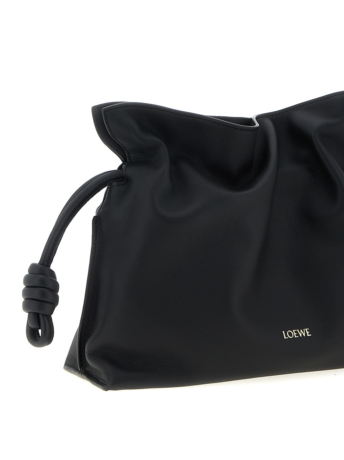 Black Calfskin Clutch Bag