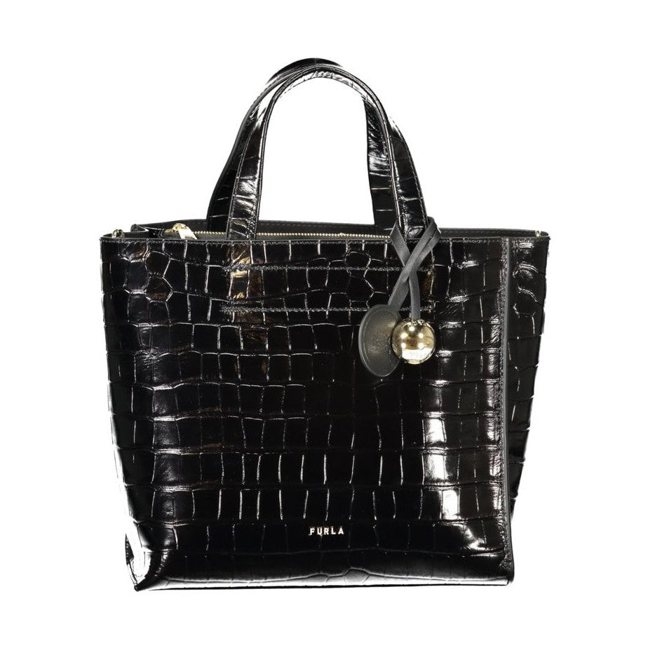 Black Leather Women's Bag