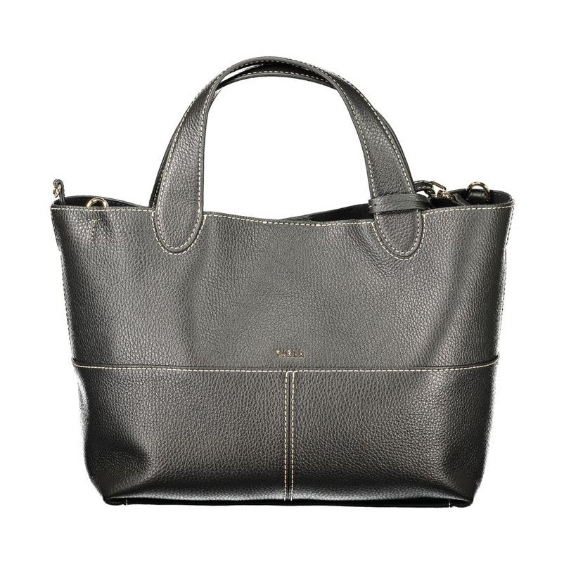 Black Leather Women's Bag