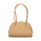 Beige Leather Women's Bag