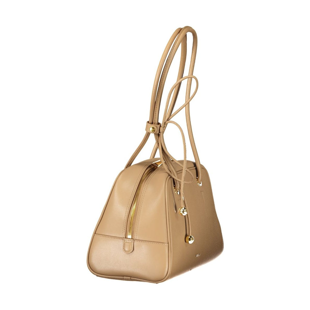 Beige Leather Women's Bag