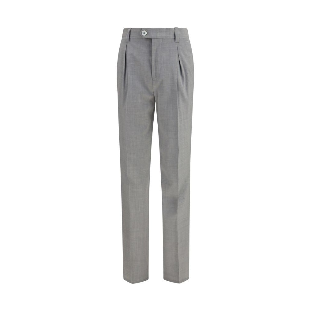 Gray Wool Oves Aries Dress Pants