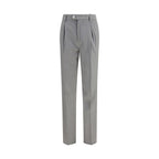 Gray Wool Oves Aries Dress Pants
