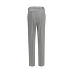 Gray Wool Oves Aries Dress Pants