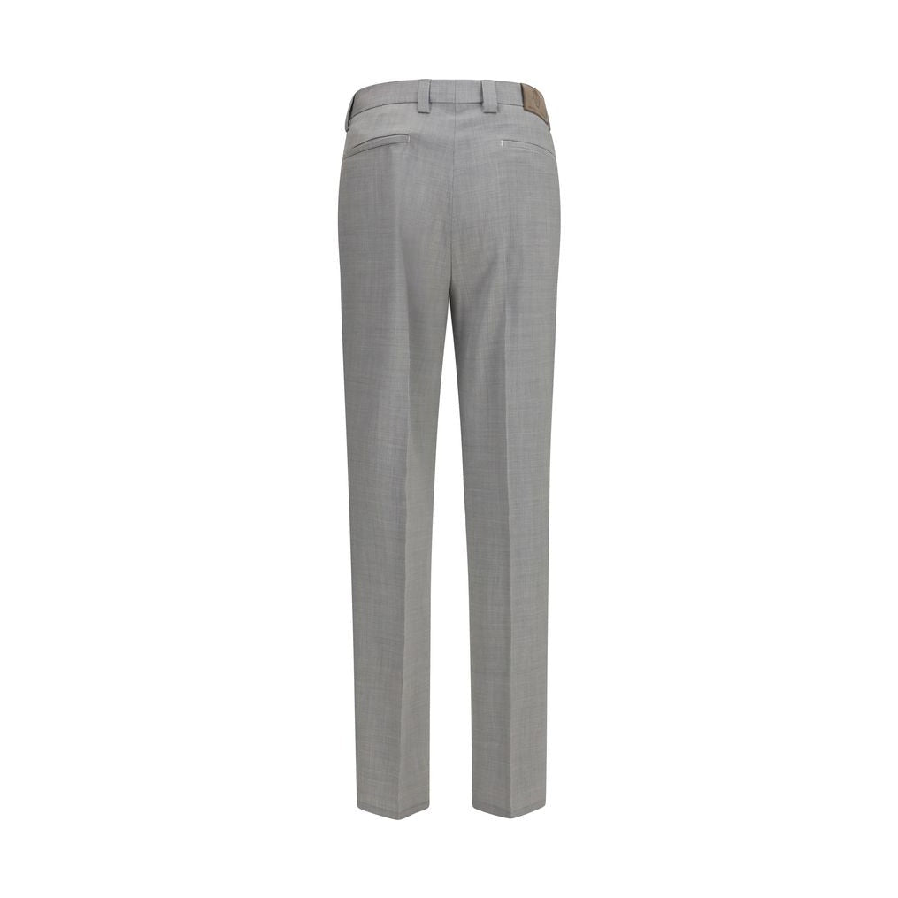 Gray Wool Oves Aries Dress Pants
