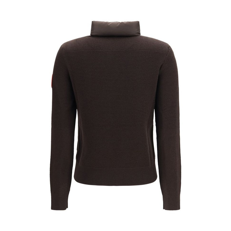 Brown Wool Oves Aries Full-Length Jacket