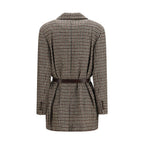 Beige Mohair Blazer