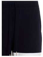 Blue Cotton Joggers (Workout Pants)