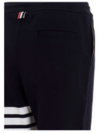 Blue Cotton Joggers (Workout Pants)