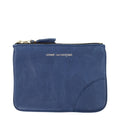 Blue Leather Wallet