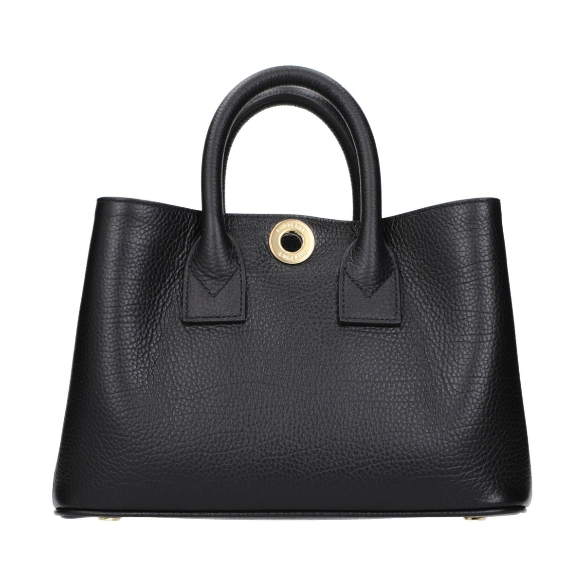 Black Leather Handbag