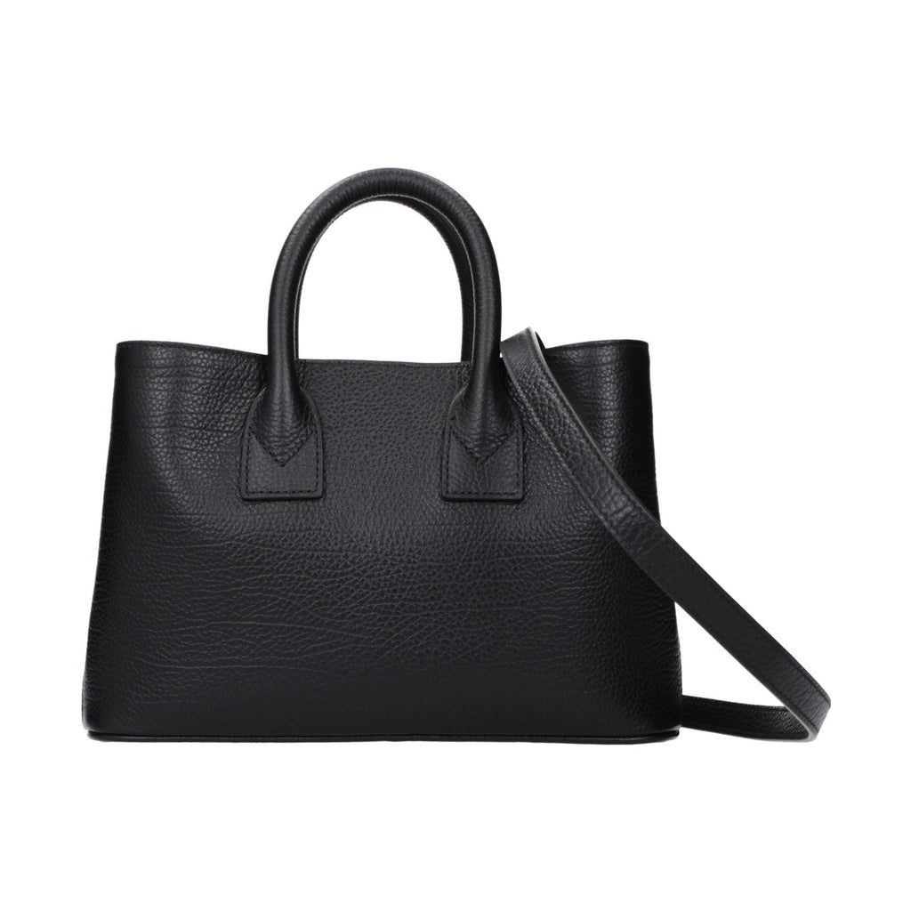Black Leather Handbag