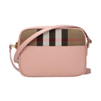 Pink Leather Crossbody Bag