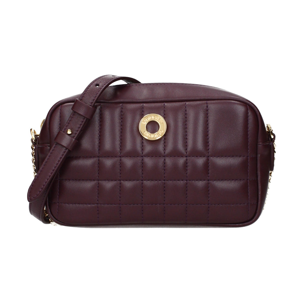 Red Leather Crossbody Bag