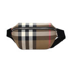 Beige Fabric Backpack