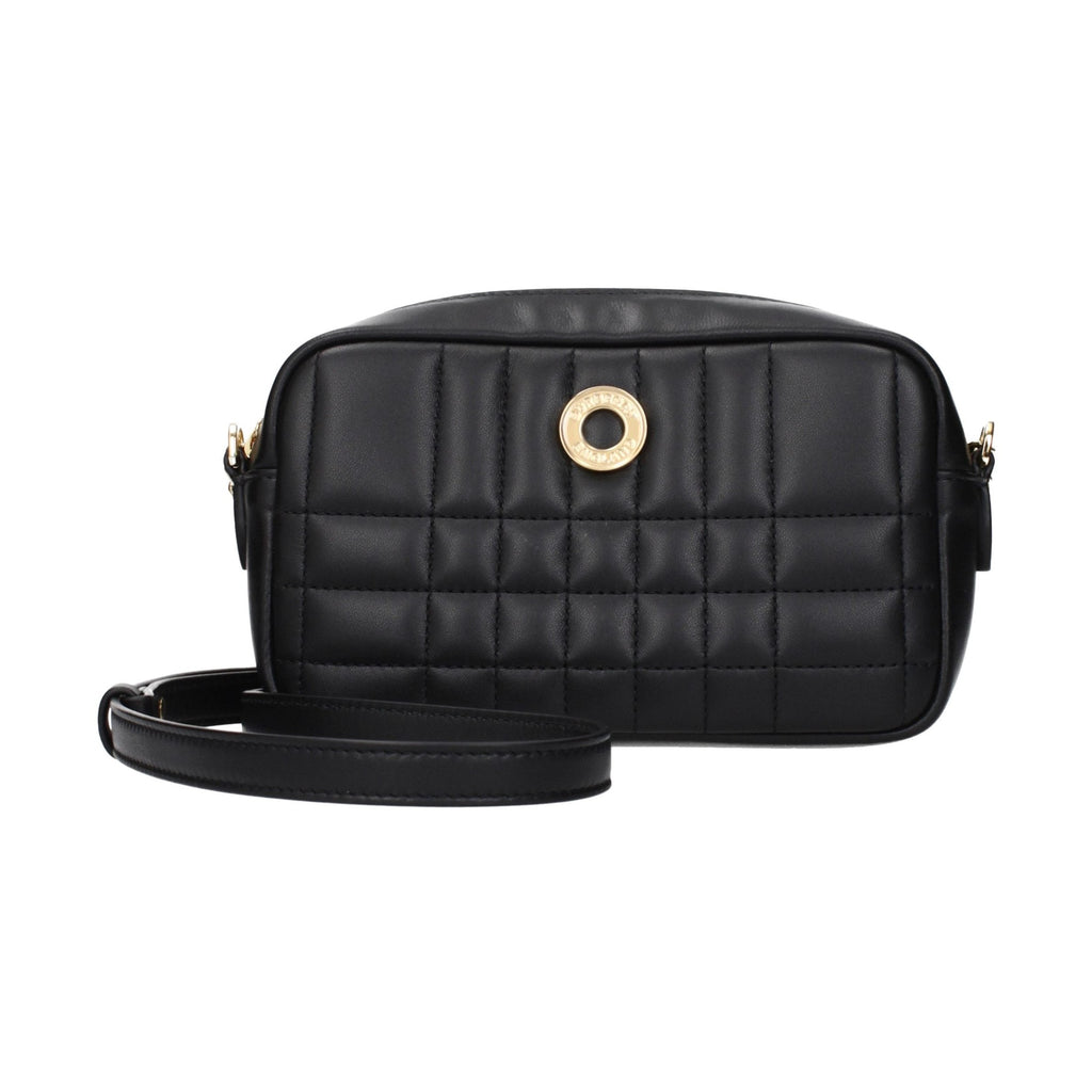 Black Leather Crossbody Bag