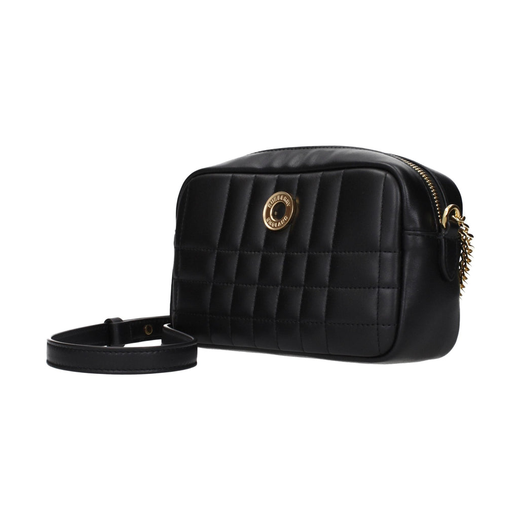 Black Leather Crossbody Bag