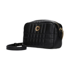 Black Leather Crossbody Bag