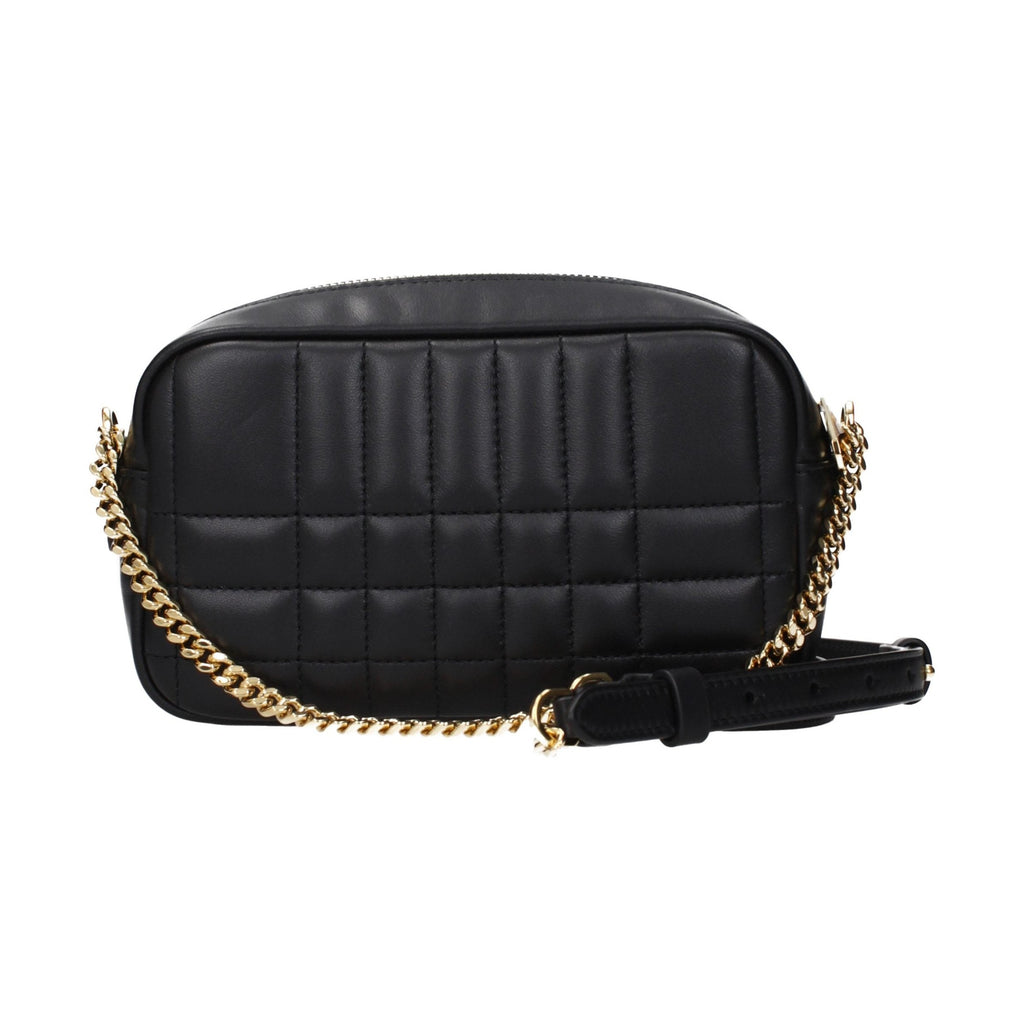 Black Leather Crossbody Bag
