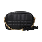 Black Leather Crossbody Bag