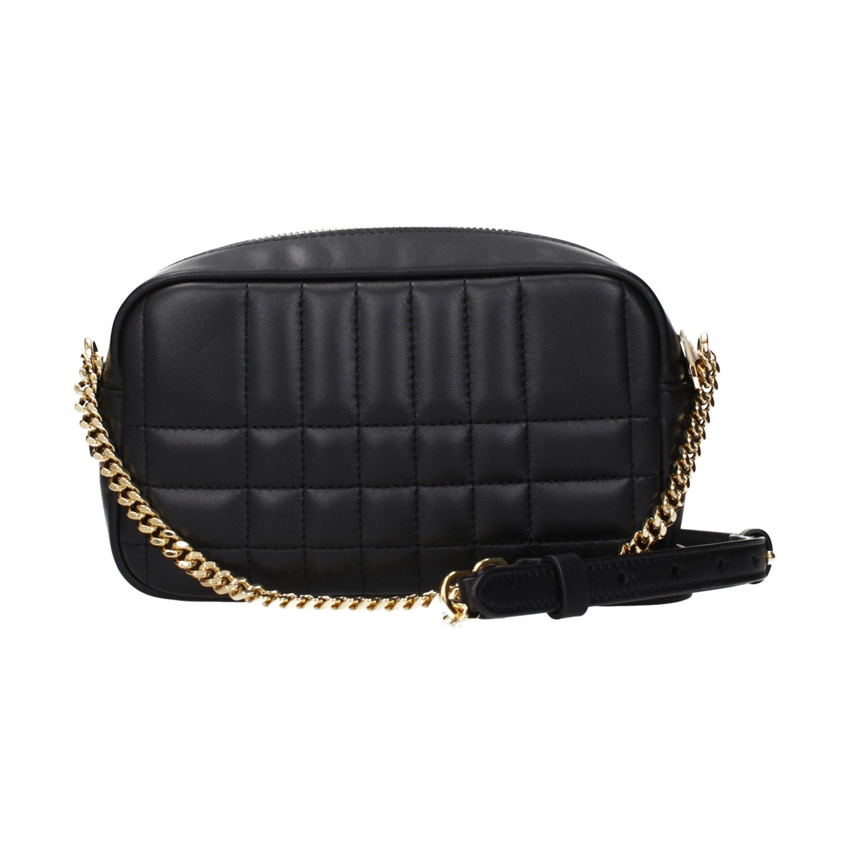 Black Leather Crossbody Bag