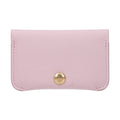 Pink Leather Cardholder
