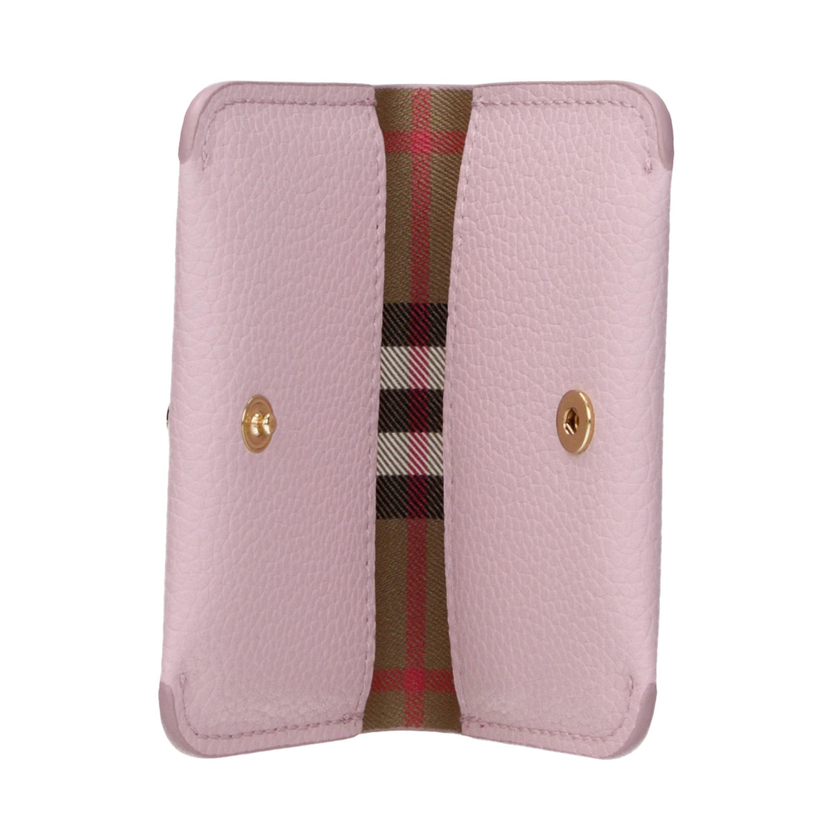 Pink Leather Cardholder