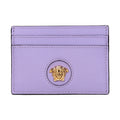 Purple Leather Cardholder