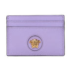 Purple Leather Cardholder
