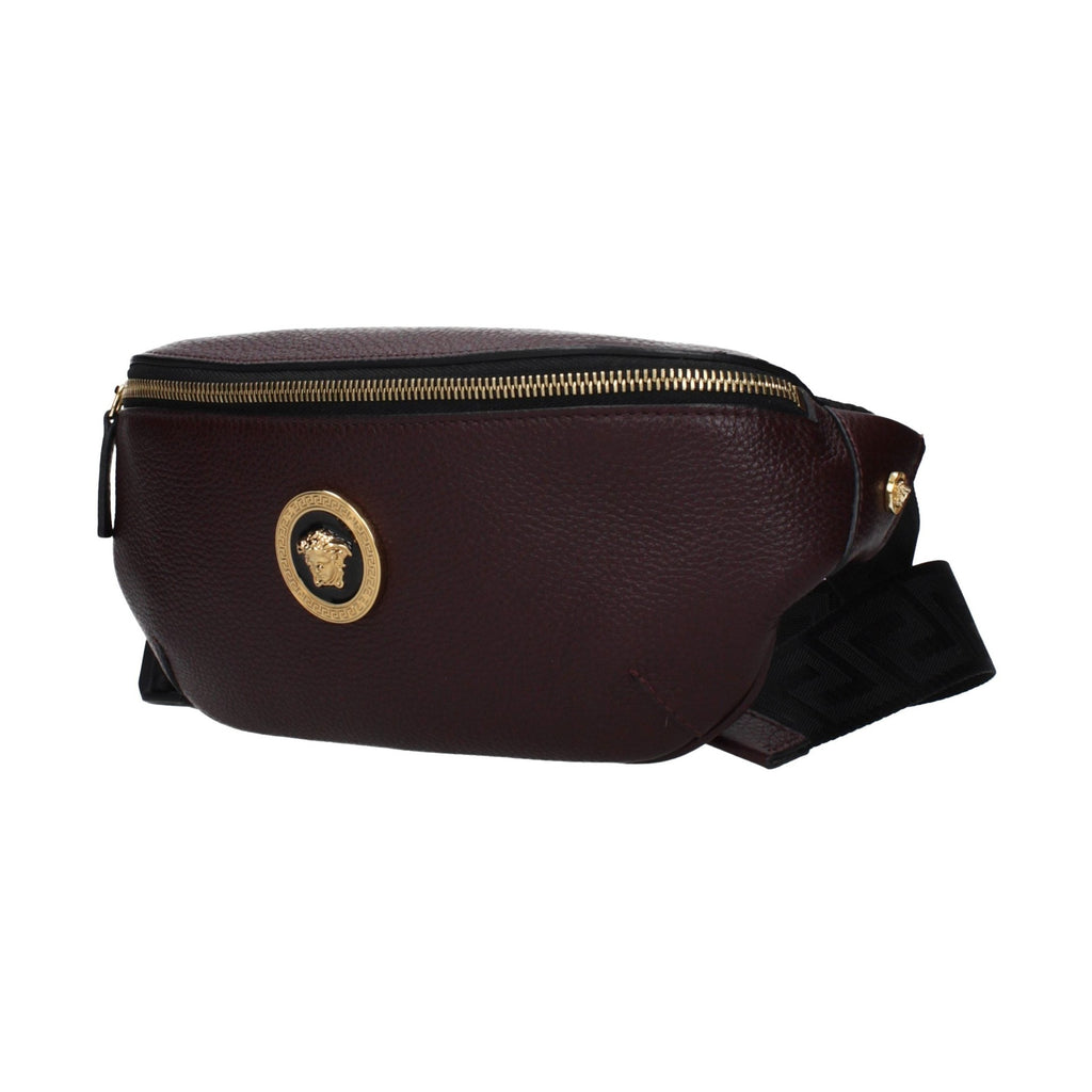 Purple Leather Backpack