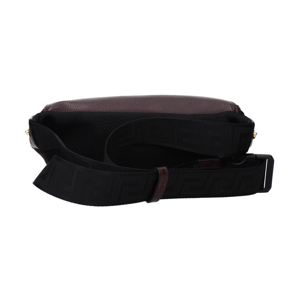 Purple Leather Backpack