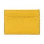 Yellow Leather Cardholder