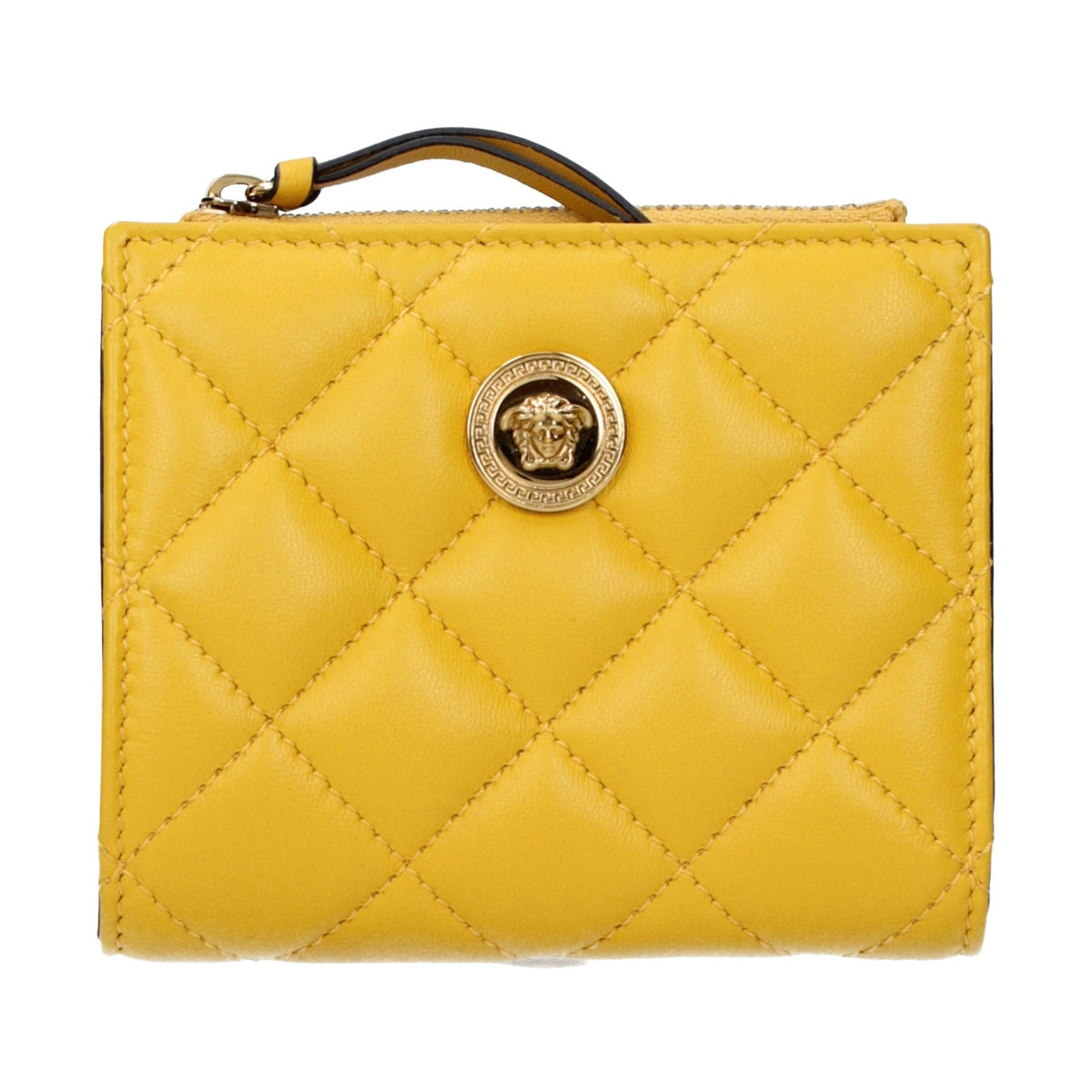 Yellow Leather Wallet