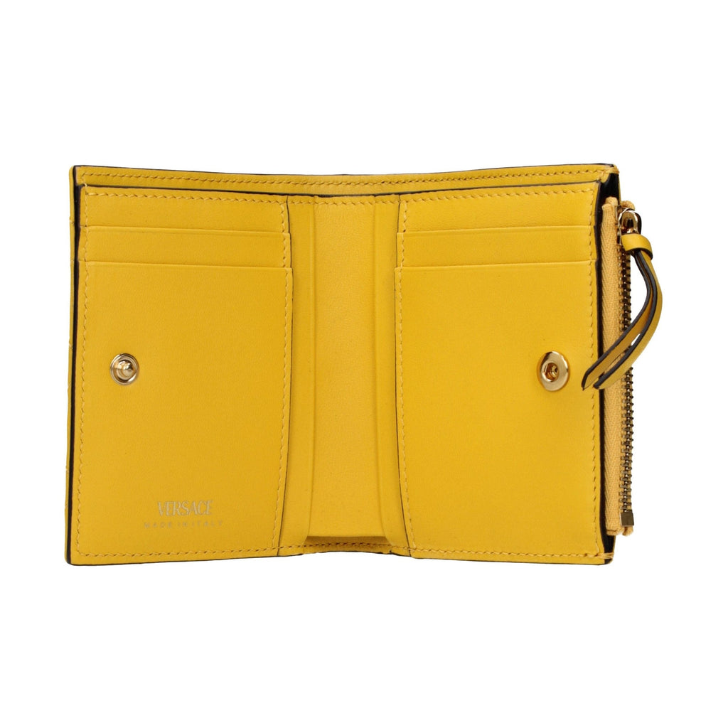 Yellow Leather Wallet