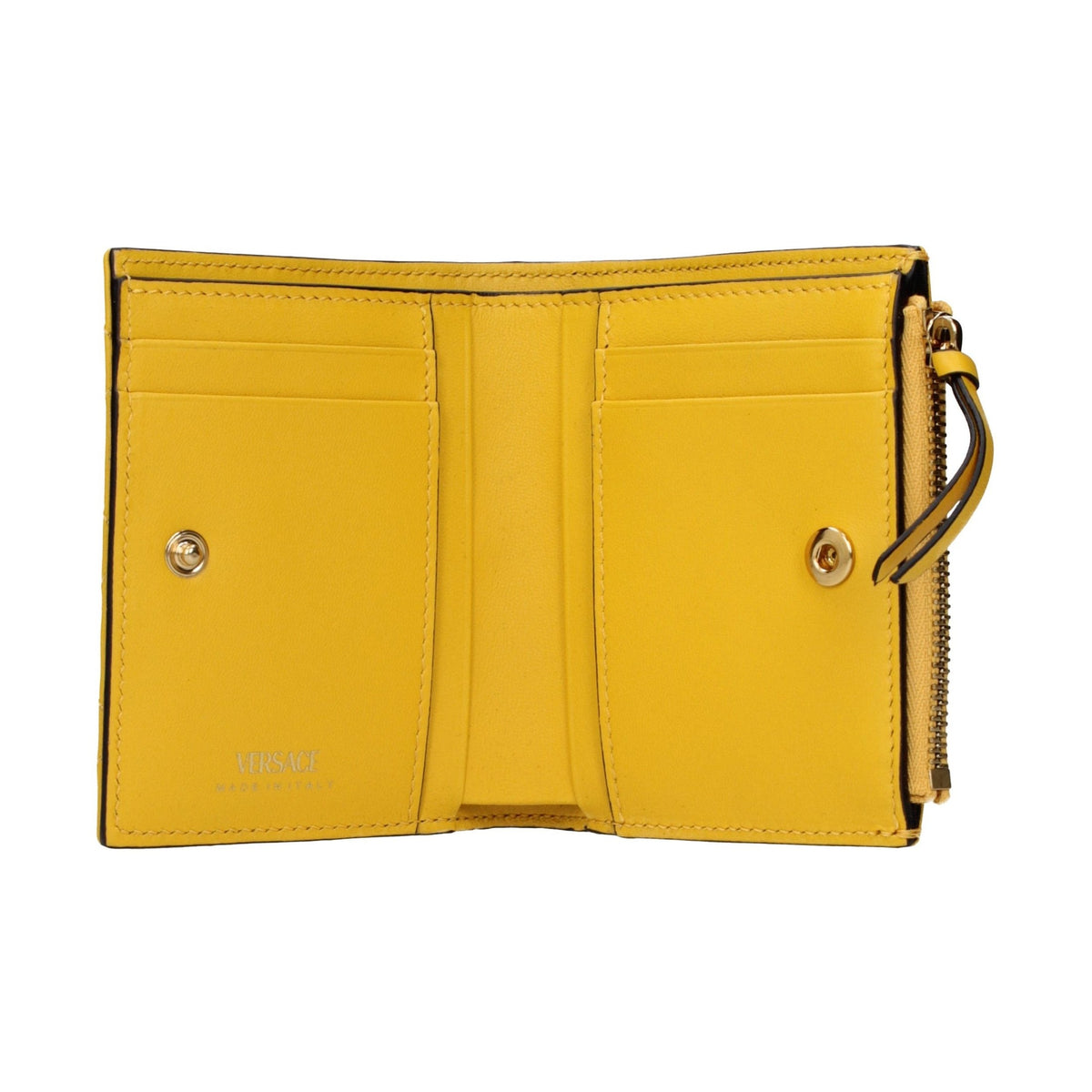 Yellow Leather Wallet