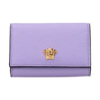 Purple Leather Wallet