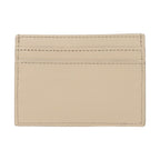 Beige Leather Cardholder