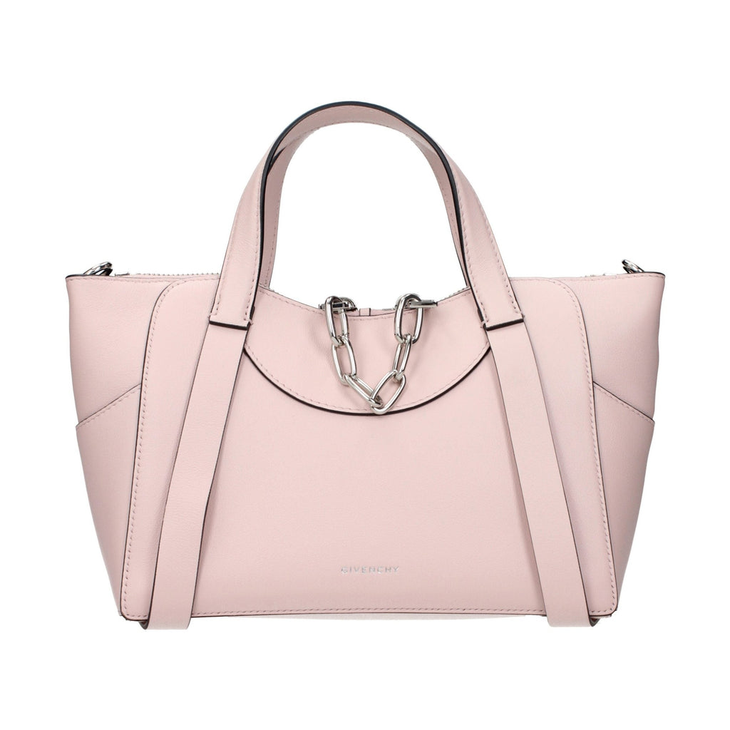 Pink Leather Handbag