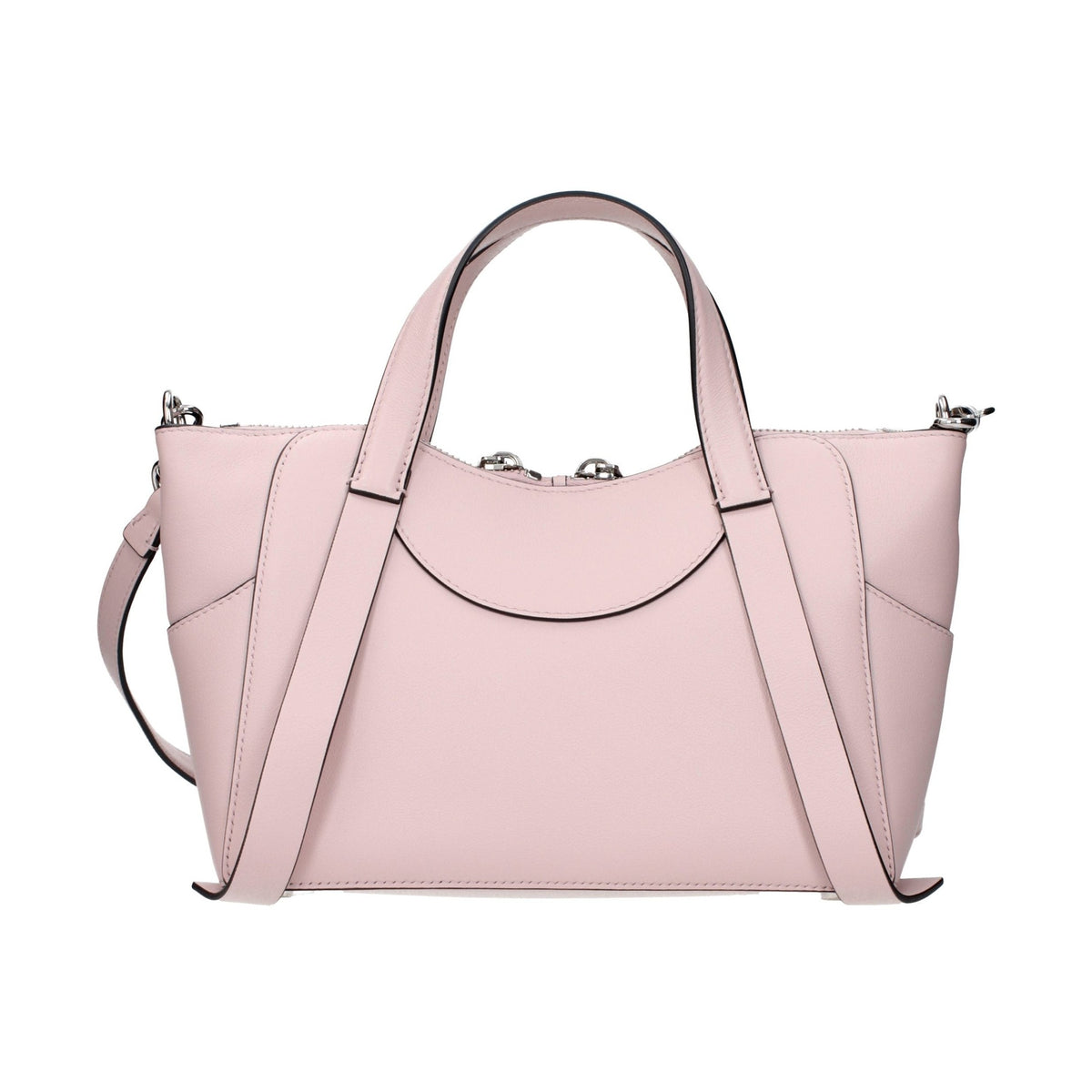 Pink Leather Handbag