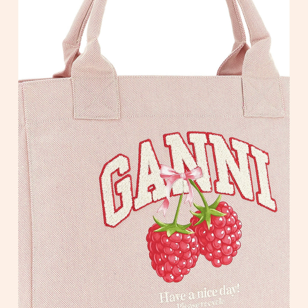 Multicolor Recycled Polyester Tote Bag