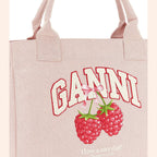 Multicolor Recycled Polyester Tote Bag