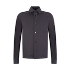 Blue Cotton Shell Jacket