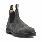 Black Leather Ankle Boots
