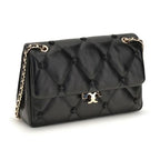 Black Napa Leather / Calf Bos Taurus Shoulder Bag