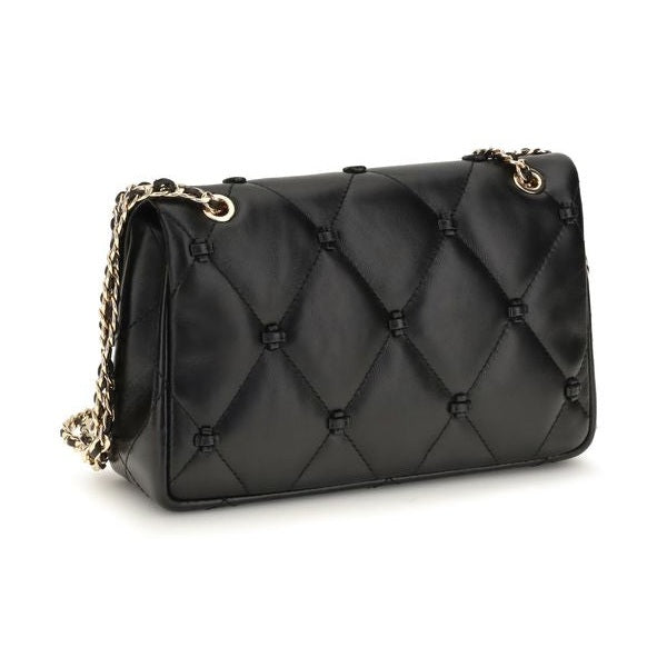 Black Napa Leather / Calf Bos Taurus Shoulder Bag