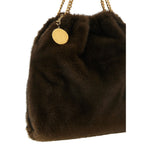 Brown Polyester Shoulder Bag
