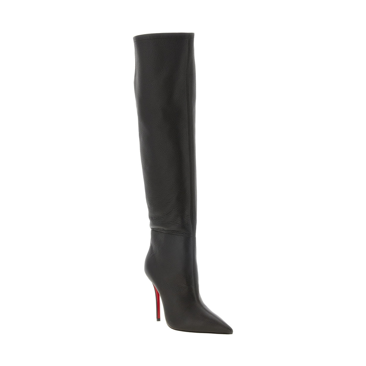 Brown Goatskin Over The Knee
