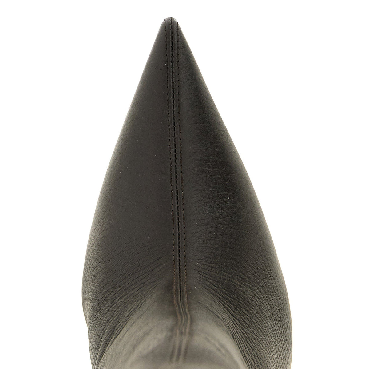 Brown Goatskin Over The Knee