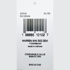 Coach Warren Mini Signature Denim Fanny Belt Bag