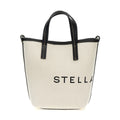 Beige Polyamide Tote Bag